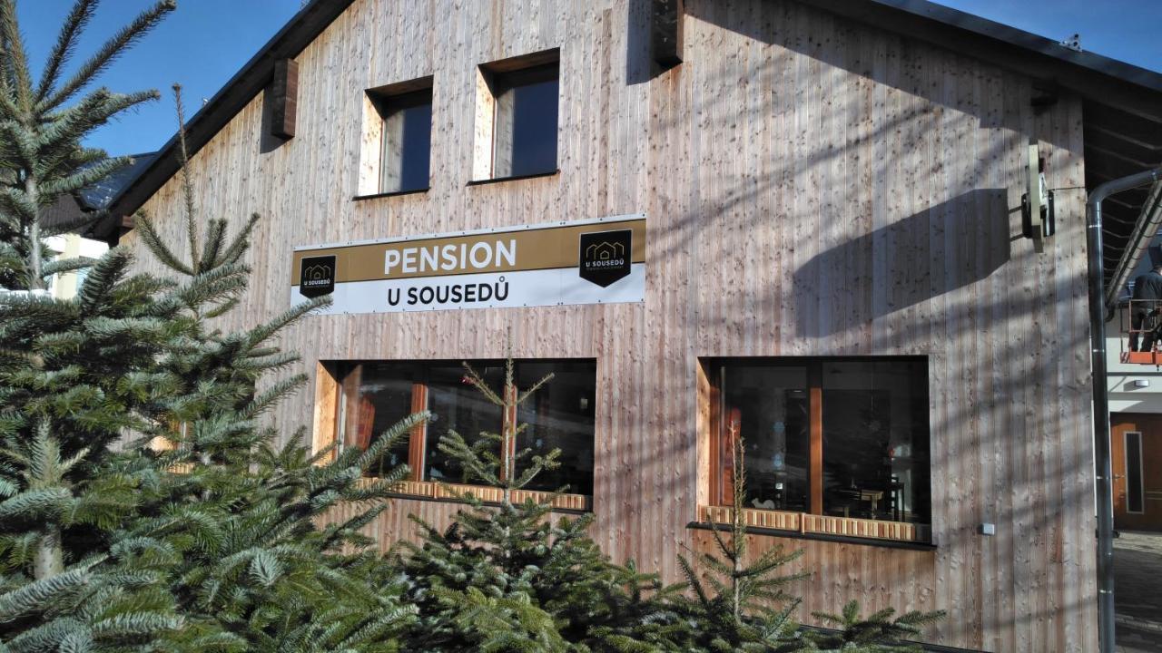 Pension A Restaurace U Sousedu Strazny Exterior foto